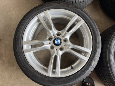 JDM BMW F30 F31 F32 Msports Genuine Yokohama 18-inch 4-Book Set with e No Tires - Image 2