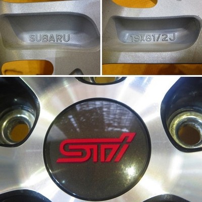 JDM Super 4-Book Set Subaru WRX STI VAB Genuine Wheels Final Model 19- No Tires - Image 10