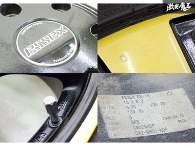 JDM Discontinued ItemCRS ESSEX ES-18 188J +38 PCD139.7 6H 6-hole Wheel No Tires - Image 9