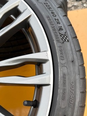 JDM BMW 1series E81 E82 E87E88 PCD120 225/40/18 Michelin 188.5JJ +35<b No Tires - Image 5