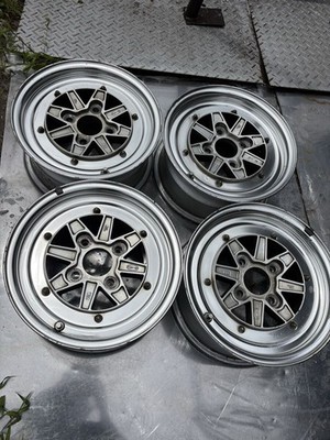 JDM SSR Mark III 4-hole 14-inch? PCD114 7J? 7.5J? Old car deep rim Spe No Tires