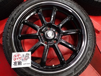 JDM 4BookSETBridgestone Zack VRX3 245/40R18 93Q 5W Spoke 7.5J +38 PCD1 No Tires - Image 5