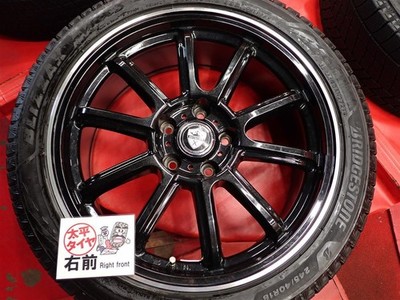 JDM 4BookSETBridgestone Zack VRX3 245/40R18 93Q 5W Spoke 7.5J +38 PCD1 No Tires - Image 6