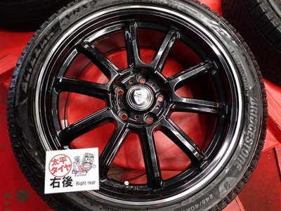 JDM 4BookSETBridgestone Zack VRX3 245/40R18 93Q 5W Spoke 7.5J +38 PCD1 No Tires - Image 8