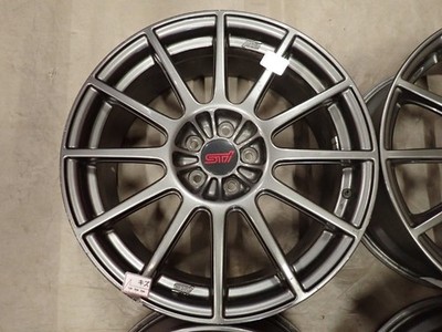 JDM 4Book Company Delivery 18x7J Subaru STI Genuine Option ENKEI Alumi No Tires - Image 2
