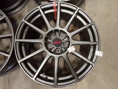 JDM 4Book Company Delivery 18x7J Subaru STI Genuine Option ENKEI Alumi No Tires - Image 5
