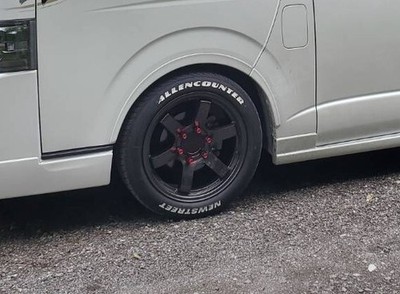 JDM Maekawa Engineering Center Hub Rings for Hiace/RAYS Wheels 4 Indiv No Tires - Image 2