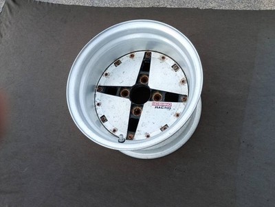 JDM Deep rim Impul Hoshino Racing 15x9.0J 4-hole PCD120 -27 1-Wheel Set Rare (No Tires) - 画像 (3)