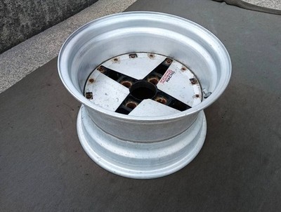 JDM Deep rim Impul Hoshino Racing 15x9.0J 4-hole PCD120 -27 1-Wheel Set Rare (No Tires) - 画像 (4)