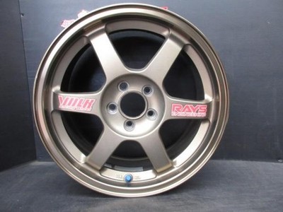 JDM PCD100/5HRAYS VOLK Racing TE37167J +46Bronze Fits Prius 86 Caldina No Tires - Image 2