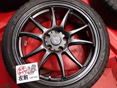 JDM 4BookSETYokohama IceGUARD 7 iG70 225/40R18 ESTROSA 5W Spoke Alumin No Tires - Image 5