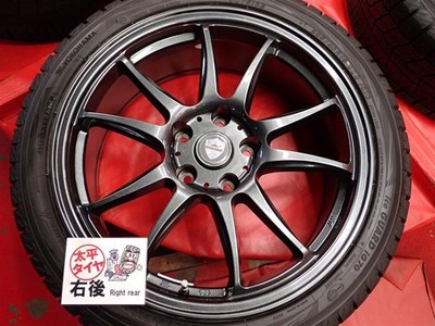 JDM 4BookSETYokohama IceGUARD 7 iG70 225/40R18 ESTROSA 5W Spoke Alumin No Tires - Image 8