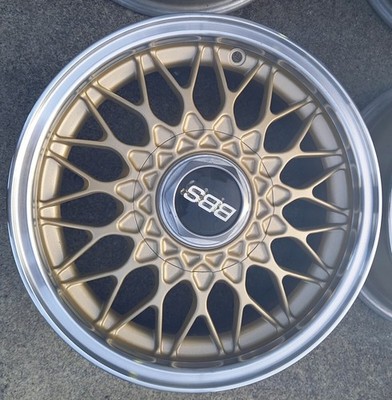 JDM BBS 14x6J +24 PCD100 4H Hub diameter 56mm Roadster (No Tires) - 画像 (2)