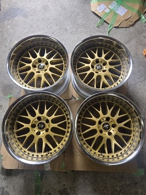 JDM WORK VS-XX 11J -4 5H 18gold WORK VS-XX 11J -4 R18 5h RX-7 Silvia S No Tires