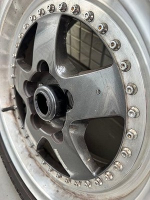 JDM Mazda Savanna RX7 FC3S Mazda Speed 747 15x7J +33 4-Wheel Set (No Tires) - 画像 (7)