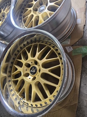 JDM WORK VS-XX 11J -4 5H 18gold WORK VS-XX 11J -4 R18 5h RX-7 Silvia S No Tires - Image 5