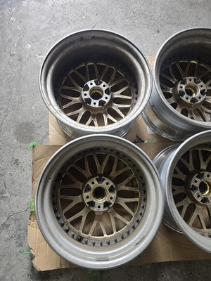 JDM WORK VS-XX 11J -4 5H 18gold WORK VS-XX 11J -4 R18 5h RX-7 Silvia S No Tires - Image 8