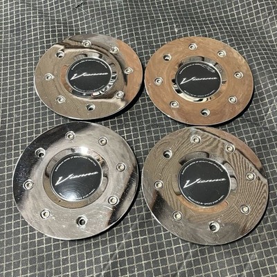 JDM SSR Vienna Chrome Center Cap 150mm Vienna VIENNA Dish Wheel Speeds No Tires