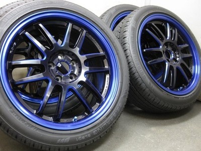 JDM USEDRAYS gramlight57ultimate 17" & 2025 model 215/45R17 4-Wheel Set whe (No Tires)