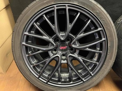 JDM Scratch repaired Genuine SUBARU WRX STI 18-inch wheels 8.5J +55 5H No Tires - Image 4