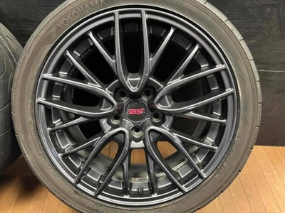 JDM Scratch repaired Genuine SUBARU WRX STI 18-inch wheels 8.5J +55 5H No Tires - Image 5