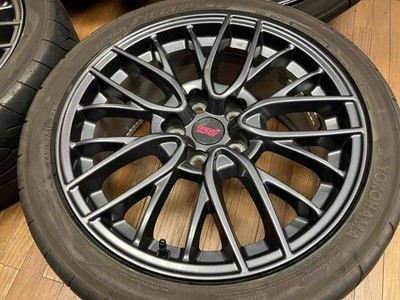JDM Scratch repaired Genuine SUBARU WRX STI 18-inch wheels 8.5J +55 5H No Tires - Image 6