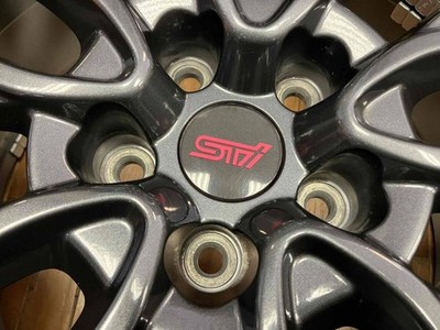 JDM Scratch repaired Genuine SUBARU WRX STI 18-inch wheels 8.5J +55 5H No Tires - Image 7
