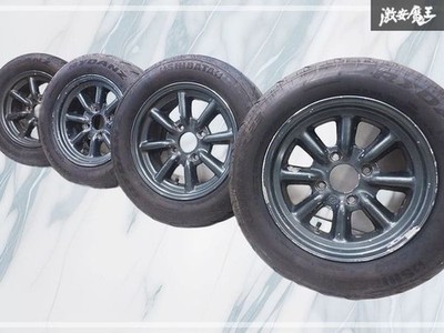 JDM 24-year-old tires included Watanabe Eight Spoke Type B 146J/6.5J + No Tires