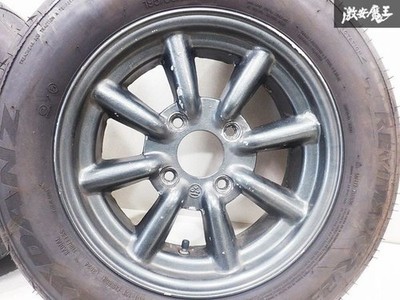 JDM 24-year-old tires included Watanabe Eight Spoke Type B 146J/6.5J + No Tires - Image 3