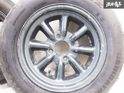 JDM 24-year-old tires included Watanabe Eight Spoke Type B 146J/6.5J + No Tires - Image 4