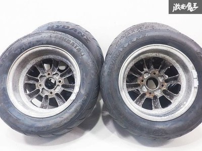 JDM 24-year-old tires included Watanabe Eight Spoke Type B 146J/6.5J + No Tires - Image 6