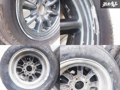 JDM 24-year-old tires included Watanabe Eight Spoke Type B 146J/6.5J + No Tires - Image 9