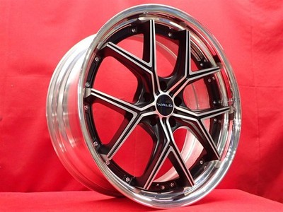 JDM WALD Valdo ILLIMA I12-C used wheel 4Book 9/10.5J 21PCD120 5 holes No Tires - Image 2