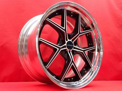 JDM WALD Valdo ILLIMA I12-C used wheel 4Book 9/10.5J 21PCD120 5 holes No Tires - Image 3