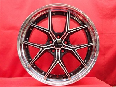 JDM WALD Valdo ILLIMA I12-C used wheel 4Book 9/10.5J 21PCD120 5 holes No Tires - Image 5