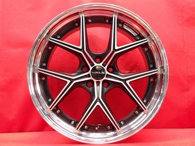 JDM WALD Valdo ILLIMA I12-C used wheel 4Book 9/10.5J 21PCD120 5 holes No Tires - Image 6