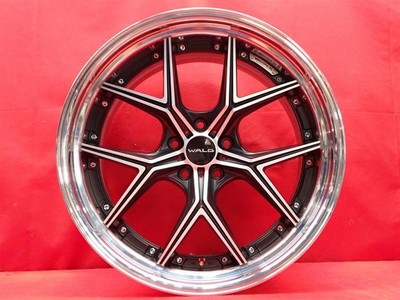 JDM WALD Valdo ILLIMA I12-C used wheel 4Book 9/10.5J 21PCD120 5 holes No Tires - Image 7