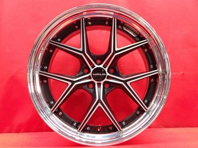 JDM WALD Valdo ILLIMA I12-C used wheel 4Book 9/10.5J 21PCD120 5 holes No Tires - Image 8