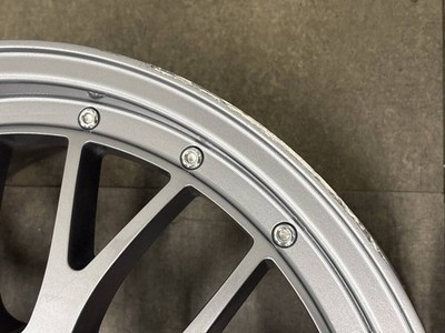 JDM Excellent Condition Mesh type 18in 8J +45 PCD114.3 4Book Lexus GS No Tires - Image 9