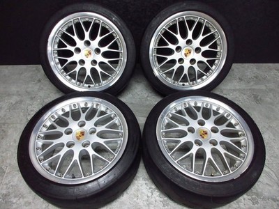 BBS RS720 RS721 Porsche Sport Classic II 18x8+52 10+65 5x130 993 911 (No Tires)