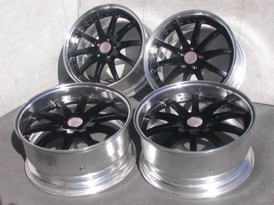 JDM Deep rims different front and rear inch sizes WORK Gnosis GS1 8.5J No Tires