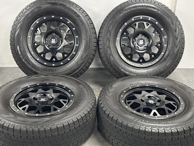 JDM Used MLJ wheel set 4-piece set 17x7.0J +35 PCD xxx 265/70R17 1 (No Tires) - 画像 (2)