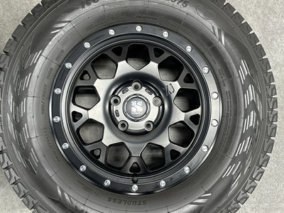 JDM Used MLJ wheel set 4-piece set 17x7.0J +35 PCD xxx 265/70R17 1 (No Tires) - 画像 (4)