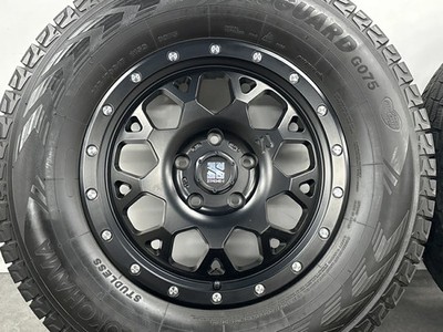 JDM Used MLJ wheel set 4-piece set 17x7.0J +35 PCD xxx 265/70R17 1 (No Tires) - 画像 (5)