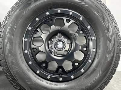 JDM Used MLJ wheel set 4-piece set 17x7.0J +35 PCD xxx 265/70R17 1 (No Tires) - 画像 (6)