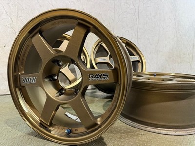 JDM RAYS VOLK RACING TE37 FORGED Volk Racing 184Book 8J6HPCD139.7+20 B No Tires