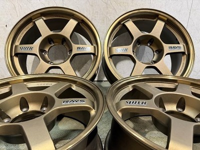 JDM RAYS VOLK RACING TE37 FORGED Volk Racing 184Book 8J6HPCD139.7+20 B No Tires - Image 2