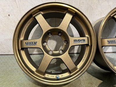 JDM RAYS VOLK RACING TE37 FORGED Volk Racing 184Book 8J6HPCD139.7+20 B No Tires - Image 4