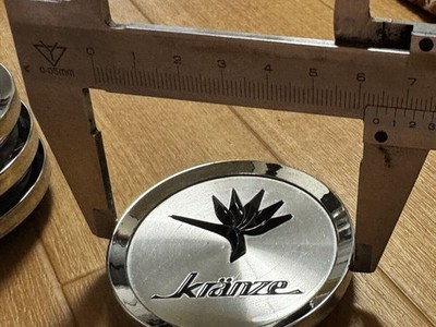 JDM Kranze Center Cap 4-Individual Set Silver No Tires - Image 7