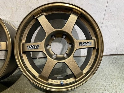 JDM RAYS VOLK RACING TE37 FORGED Volk Racing 184Book 8J6HPCD139.7+20 B No Tires - Image 6